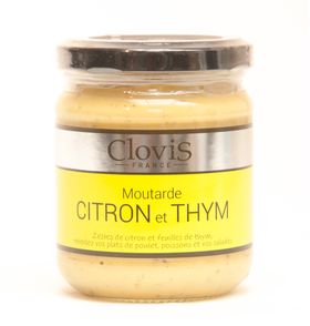 Moutarde Citron Thym Clovis
