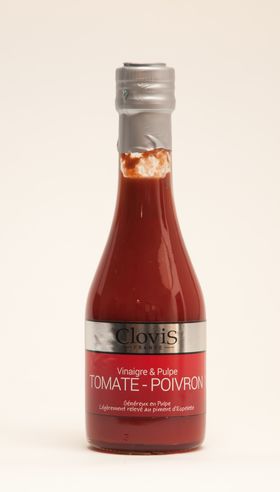 Vinaigre Tomates Poivrons Piment d'Espelette Clovis