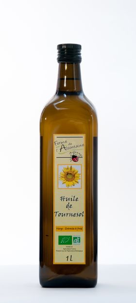 Huile de Tournesol Bio Ferme de L'Alsontaine